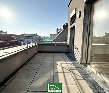 Moderne Neubauwohnung mit großem Wohnzimmer und 2 Süd-Terrassen in Gehweite der Lorettowiese, SCN und S-Bahn Jedlersdorf! - Foto 2