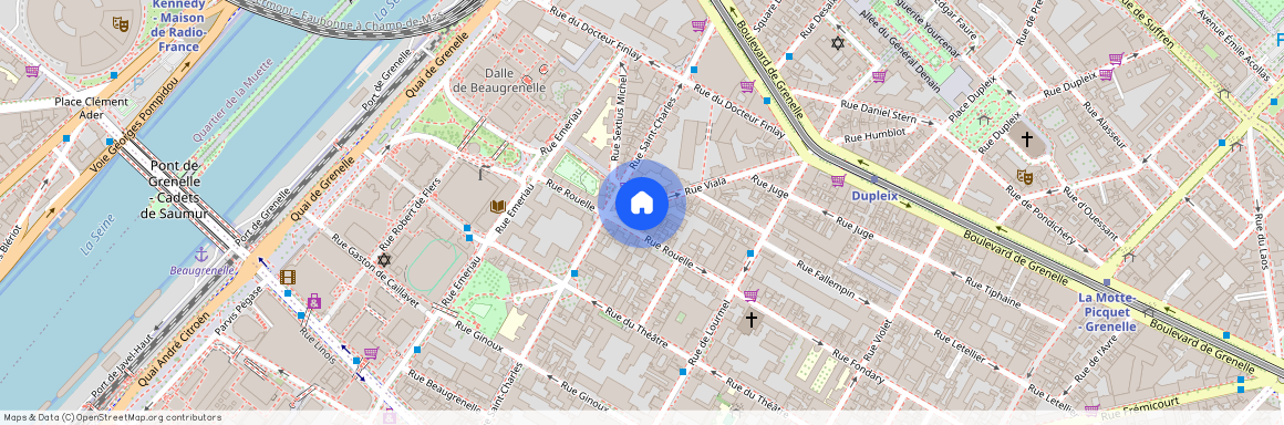 Building Rue Viala - checkmyguest - 1350813, Rue Viala, Paris