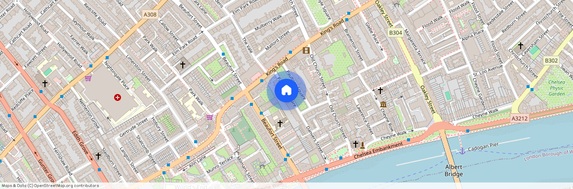 Chelsea, Paultons Square, SW3 5AP, London