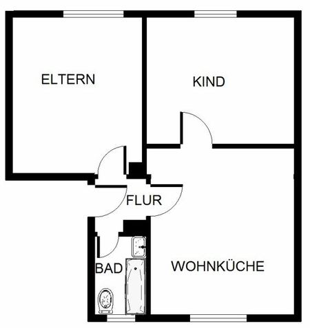 Singlewohnung im Zweifamilienhaus in attraktiver Lage - Photo 4