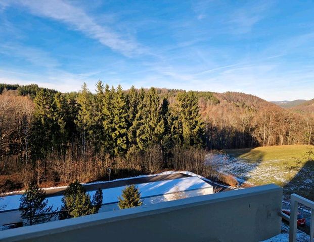 2-Zimmer-Wohnung mit Weitblick & zwei Balkonen in Meßstetten - Photo 1