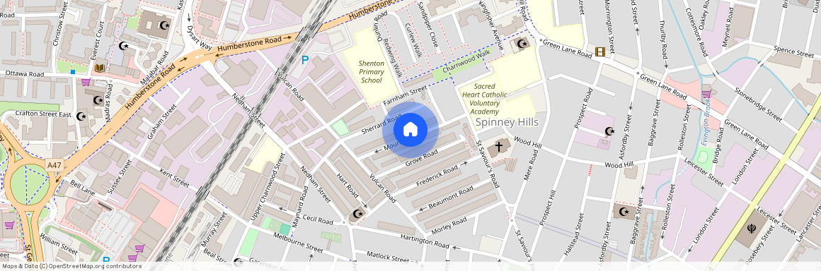 Mount Road, Leicester, Leicestershire, LE5