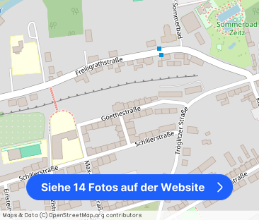 3-Raum-Wohnung mit Balkon im Stadtzentrum Zeitz zu vermieten - Foto 1