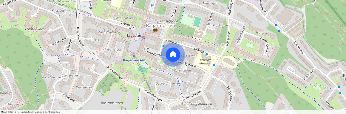 Svartågatan 13, Bagarmossen