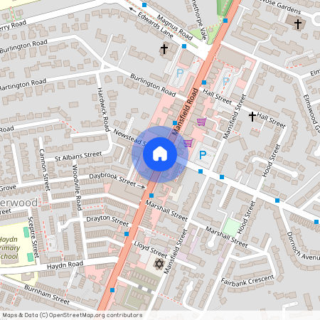 Mansfield Road, Sherwood