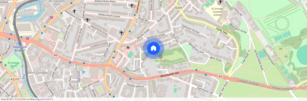 Maidenstone Hill, SE10