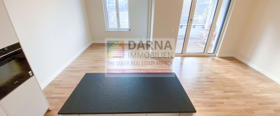 Schöne 3-Zimmer-Neubauwohnung mit EBK, 2 Bädern & 2 Balkonen direkt gegenüber der East Side Gallery in 10243 Berlin - Photo 1