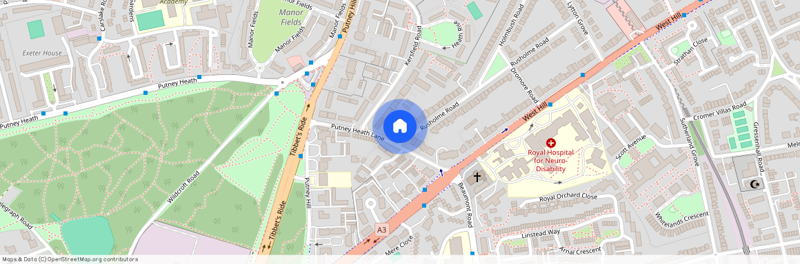 Putney Heath Lane, Putney Heath, SW15