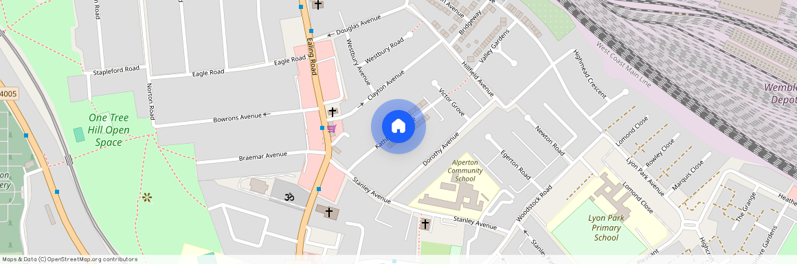 KATHLEEN AVENUE, WEMBLEY, MIDDLESEX, HA0 4JH