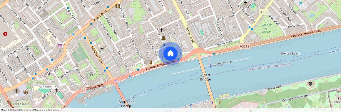 Shrewsbury House, Cheyne Walk, Chelsea, London, SW3