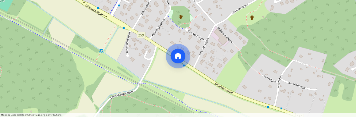 Glömstavägen, Huddinge