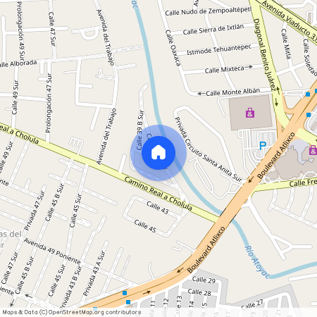 Calle 39 A Sur, 72180 Puebla City, PUE, Mexico