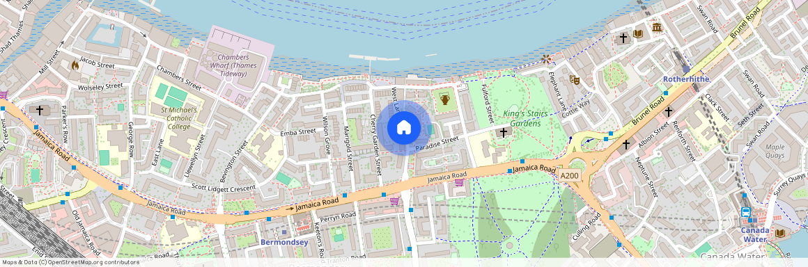 West Lane, Bermondsey, London SE16