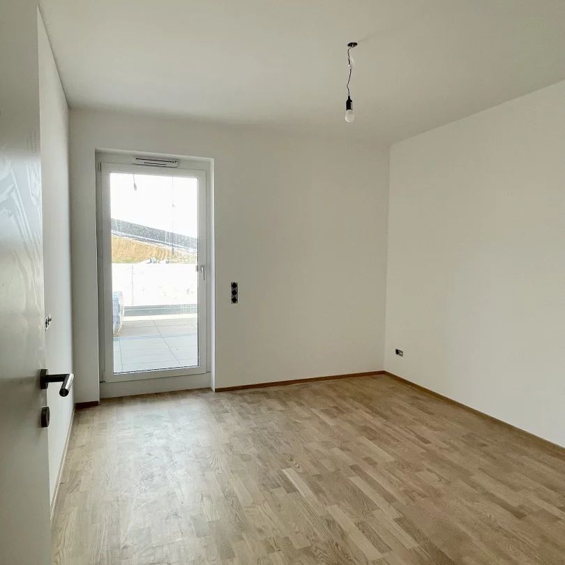 Neubau Erstbezug Drei Zimmer Wohnung mit Terrasse - Foto 1