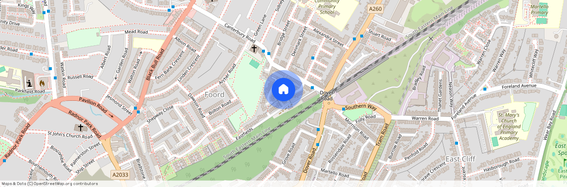 Gladstone Road, Folkestone, Kent, CT19