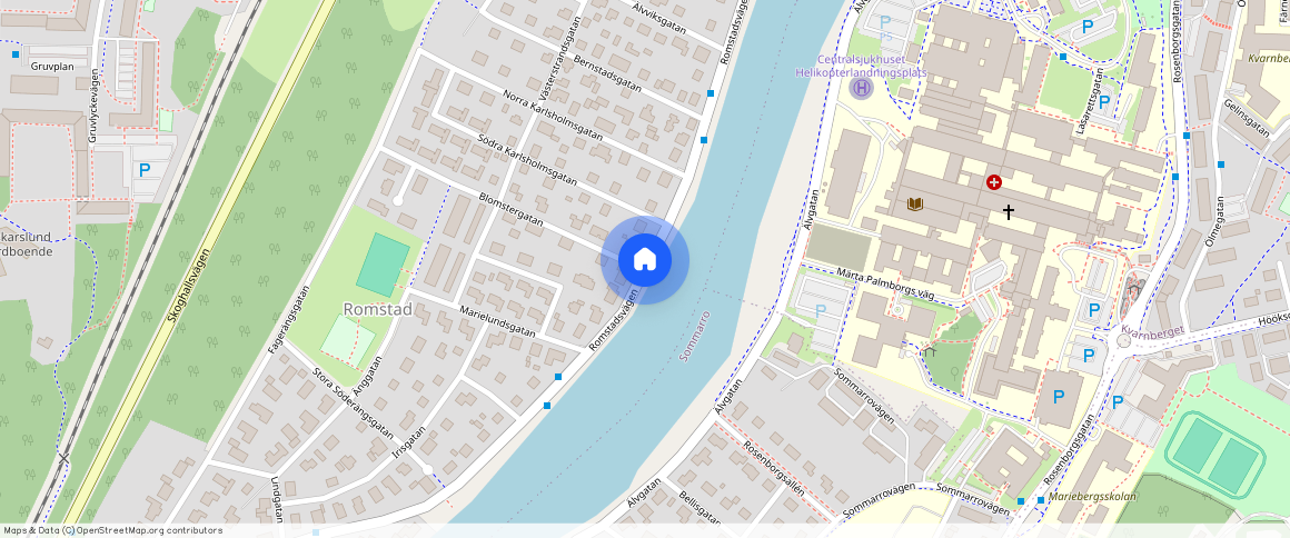 Romstadsvägen, Karlstad