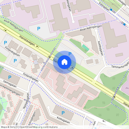Hanstavägen, Kista