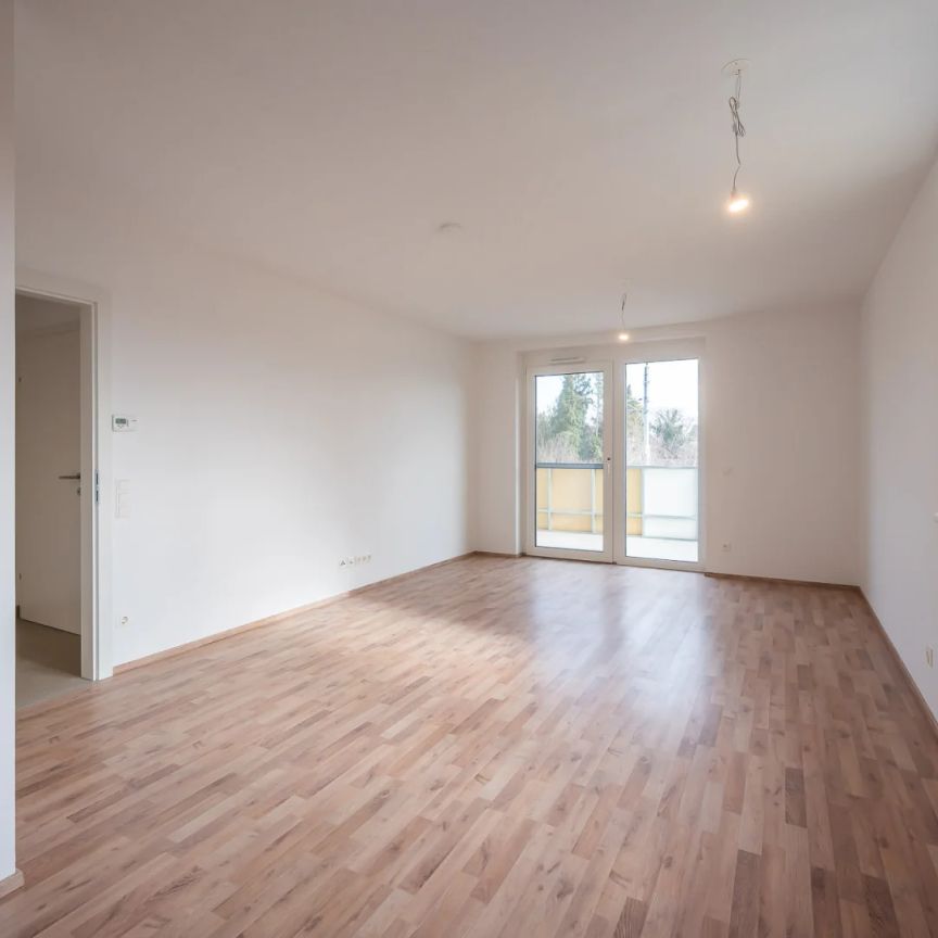 Miete inkl. KFZ-Stellplätzen! 2 Zimmer Erstbezugswohnung mit Balkon nahe Bahnhof Eisenstadt! - Photo 1