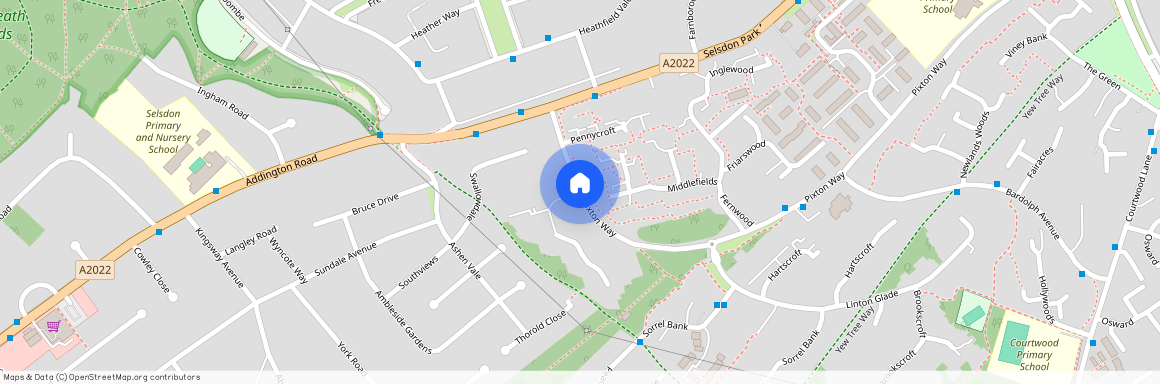 Ladygrove, Pixton way, Croydon