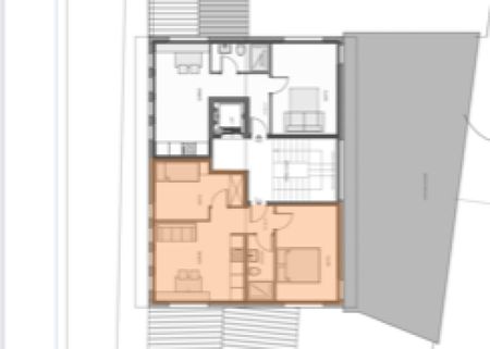 3 Zimmer, 51 m², 3. Stock - Foto 5
