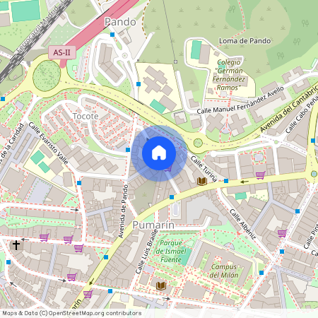 Milán-Pumarín, Oviedo