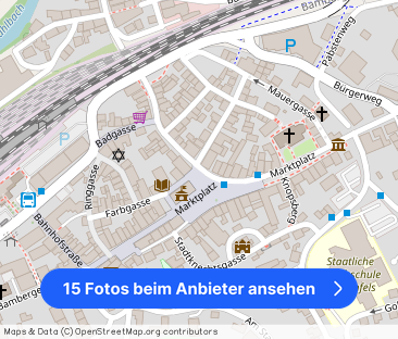 Gemütliche 3-Zimmer-Dachgeschosswohnung in Lichtenfels - Foto 1