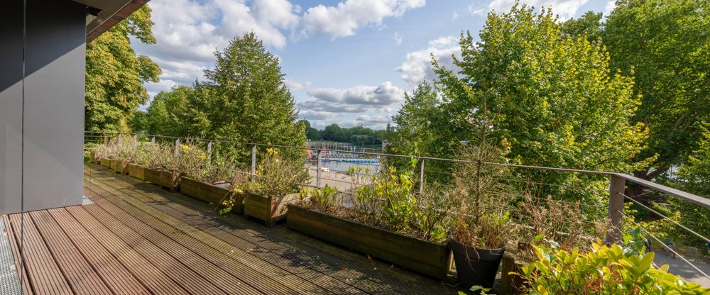 Exklusive Wohnung am Aasee zur Untermiete offene Küche - Dachterrasse - Aufzug - Tiefgarage - Photo 1