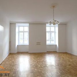 Spittelberg/Siebensterngasse: Getrennt begehbare 2 Zimmer im 1. Stock mit Lift - 88 m2 Altbau-Wohnung + auch WG-tauglich - Photo 2