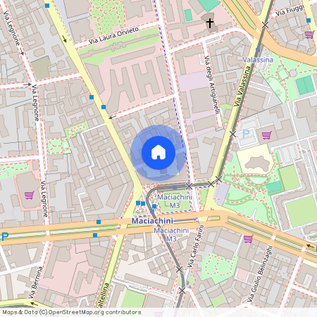 Via Bernardino de Conti, Milan, Lombardy 20159