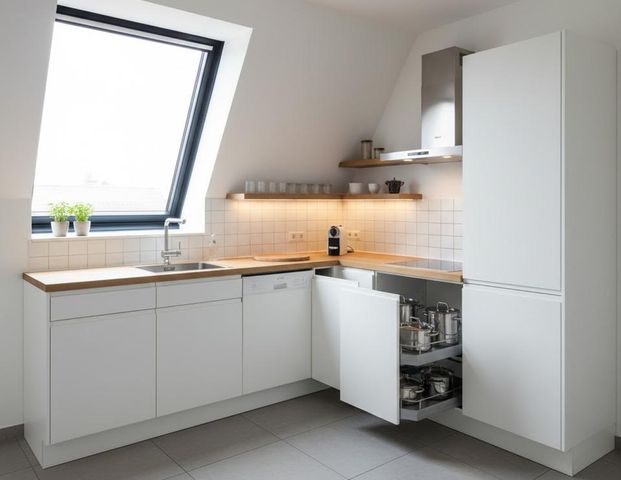 Renovierte 1,5 Zimmer Wohnung 33m² in Friedberg zu vermieten - Foto 1