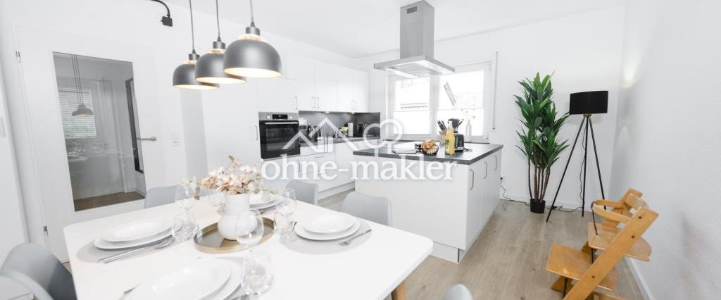 Moderne, helle 3,5-Zi Whg mit Balkon, EBK, Garage, Garten, e-Lader - Foto 1