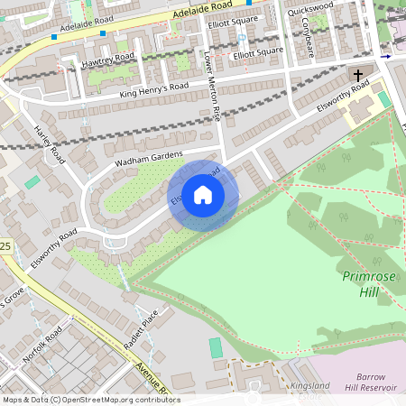 Elsworthy Road, Primrose Hill, London, NW3