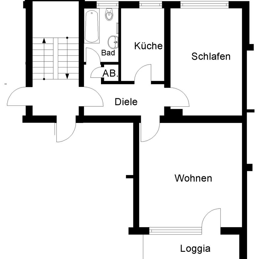 Mehr als gewohnt - Schöne 2-Zimmerwohnung in Wuppertal-Ronsdorf - Photo 1