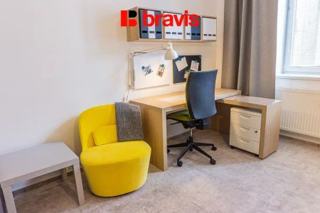 Pronájem bytu 1+1, Brno - Staré Brno, ul. Křížova, zařízený, klidný vnitroblok v blízkosti Mendlova náměstí - Fotografie 3