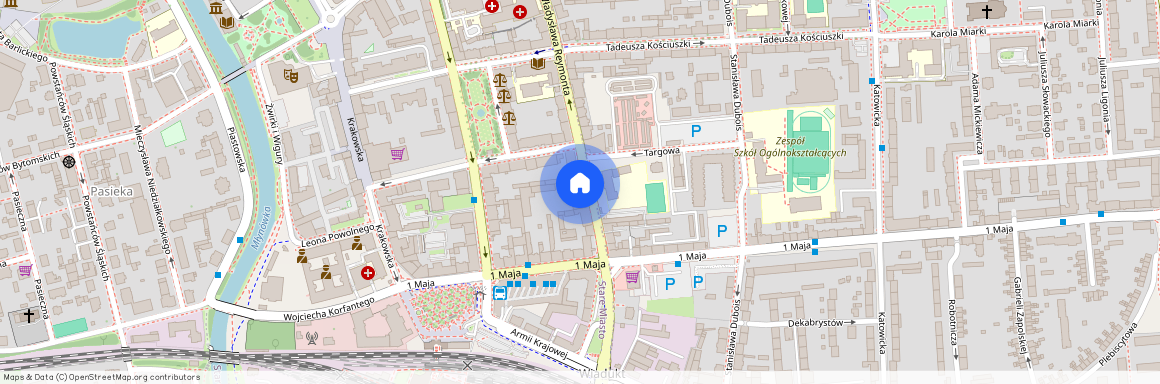 ul. Reymonta, Stare Miasto, Opole, opolskie