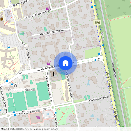 Via Ramazzotti, Monza, Lombardy 20900