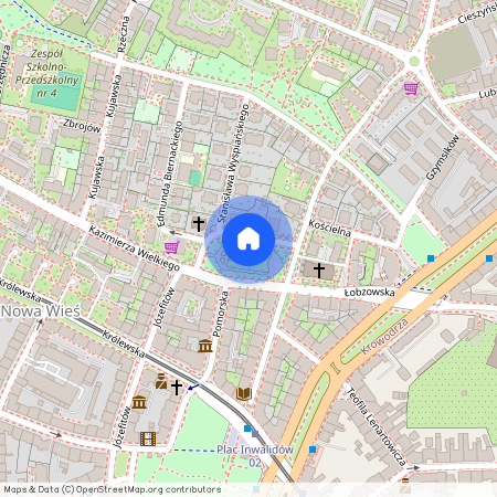 skwer Więźniów Obozów Zagłady, Nowa Wieś, Krowodrza, Kraków, małopolskie