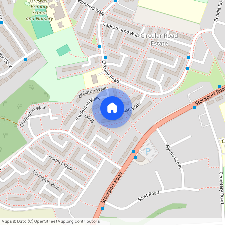 Standish Walk, Denton, Greater Manchester, M34