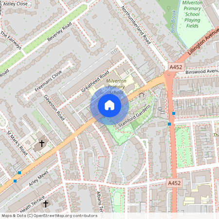 Stamford Gardens, Rugby Road, CV32