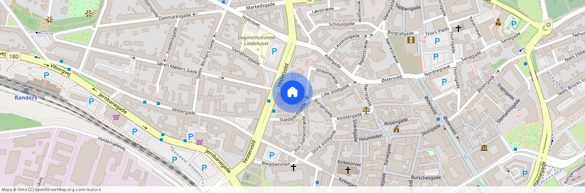 Randers C, 42, 3., Søren Møllers Gade, 8900