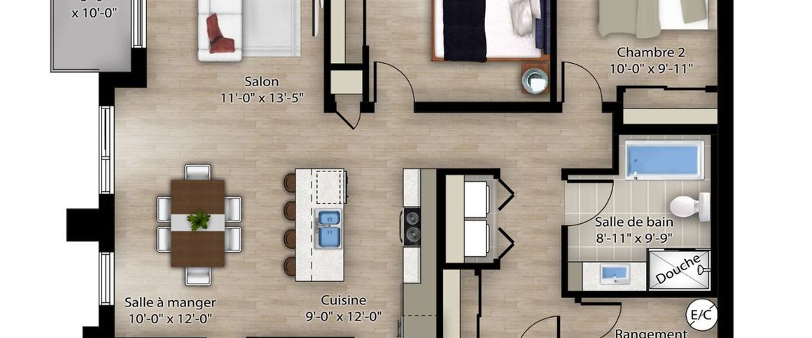 À louer / Appartement - Photo 1