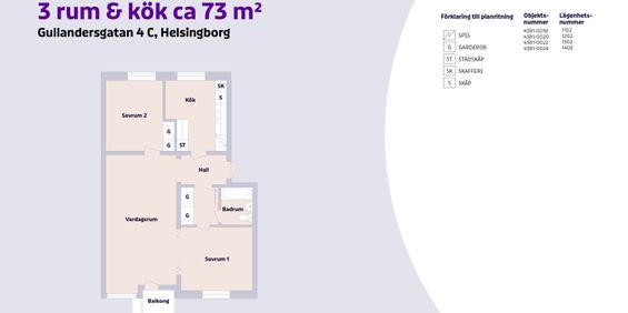 Gullandersgatan 4 C, Helsingborg - Foto 3