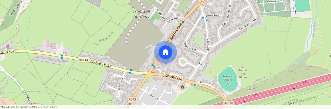 New Road Square, Brighouse