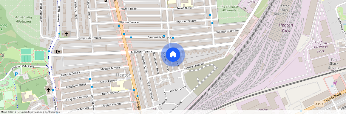 Ebor Street, Heaton, Newcastle Upon Tyne, NE6