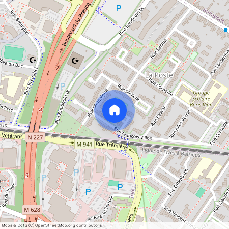 11 Rue Balzac, 59491 Villeneuve-d'Ascq, France