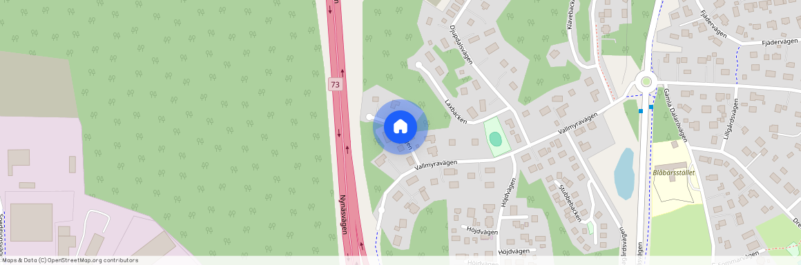 Svampvägen, Skogås