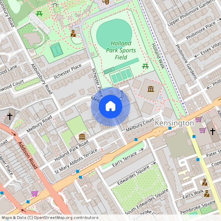 45 Melbury Road, W14