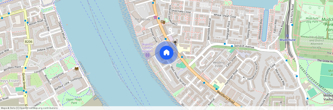 Mast House Terrace, Docklands, E14