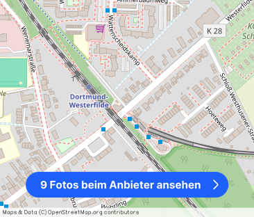 Helle 3-Zimmer-Wohnung mit Wand und Bodenbelag - Foto 1