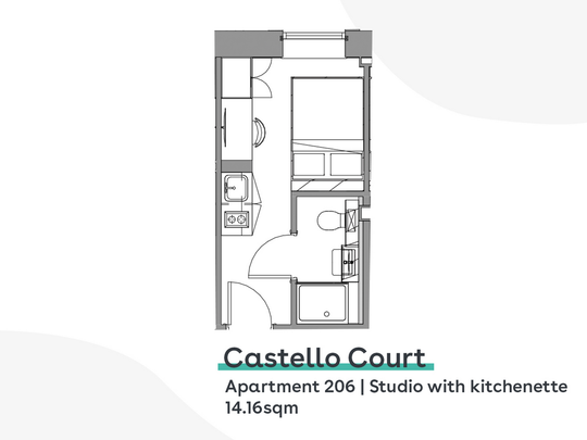 Studio to rent - Photo 1